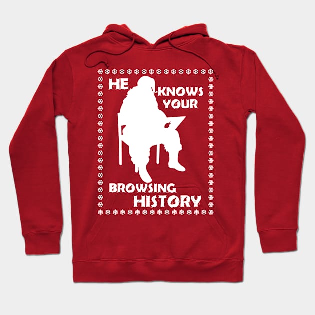 Funny Santa Claus Internet Joke Christmas Meme Hoodie by BoggsNicolas